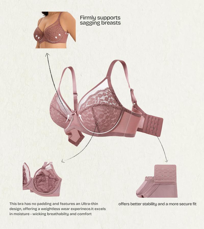 👩 Ideaal voor Volle Borsten👙 Beha met Volledige Cup & Optimale Ondersteuning