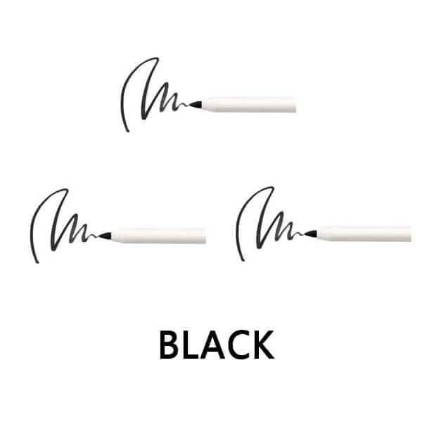 Sneldrogende. langdurige. waterdichte en zweetbestendige eyeliner