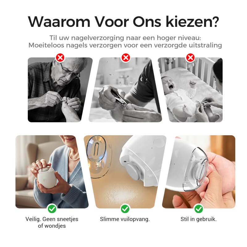 💅 Automatisch. veilig en supersnel – vijlen zonder moeite!