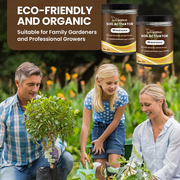🌿💪 ECOCERT-zertifizierter Bodenaktivator – Stärkt Ihren Boden. fördert üppiges Wachstum mühelos! 🌼✅