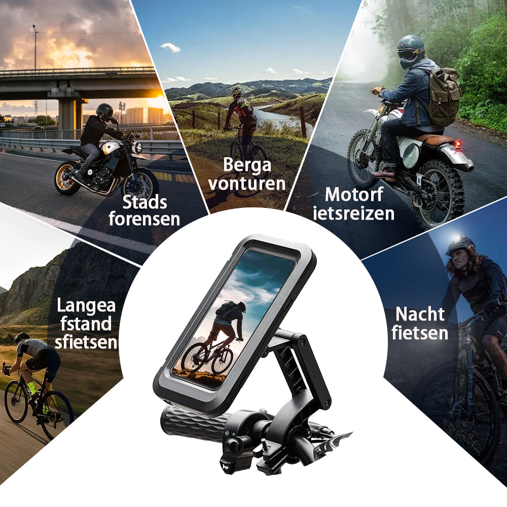 Universele Waterdichte Telefoonhouder voor Fiets en Motor