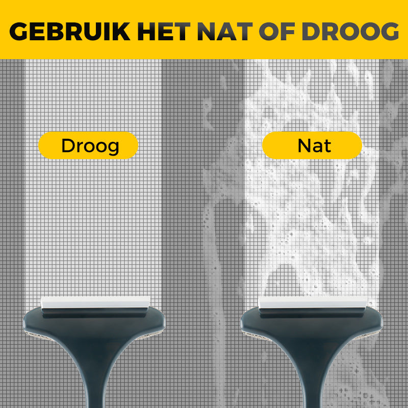✨ Uitverkoop 50% Korting🔥2-in-1 Raamhor Schoonmaakborstel