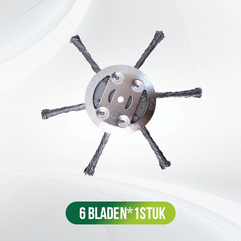 💪 Professionele Staaldraad Trimmerkop – Geen Brekende Nylon Draad Meer | Nu Stapelkorting