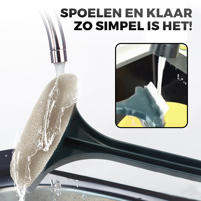 ✨ Uitverkoop 50% Korting🔥2-in-1 Raamhor Schoonmaakborstel