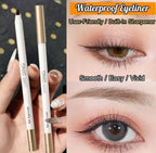 Sneldrogende. langdurige. waterdichte en zweetbestendige eyeliner