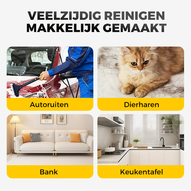 ✨ Uitverkoop 50% Korting🔥2-in-1 Raamhor Schoonmaakborstel