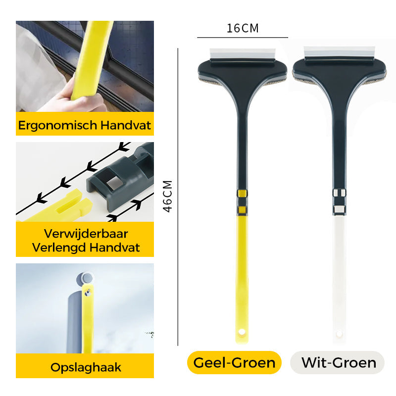 ✨ Uitverkoop 50% Korting🔥2-in-1 Raamhor Schoonmaakborstel