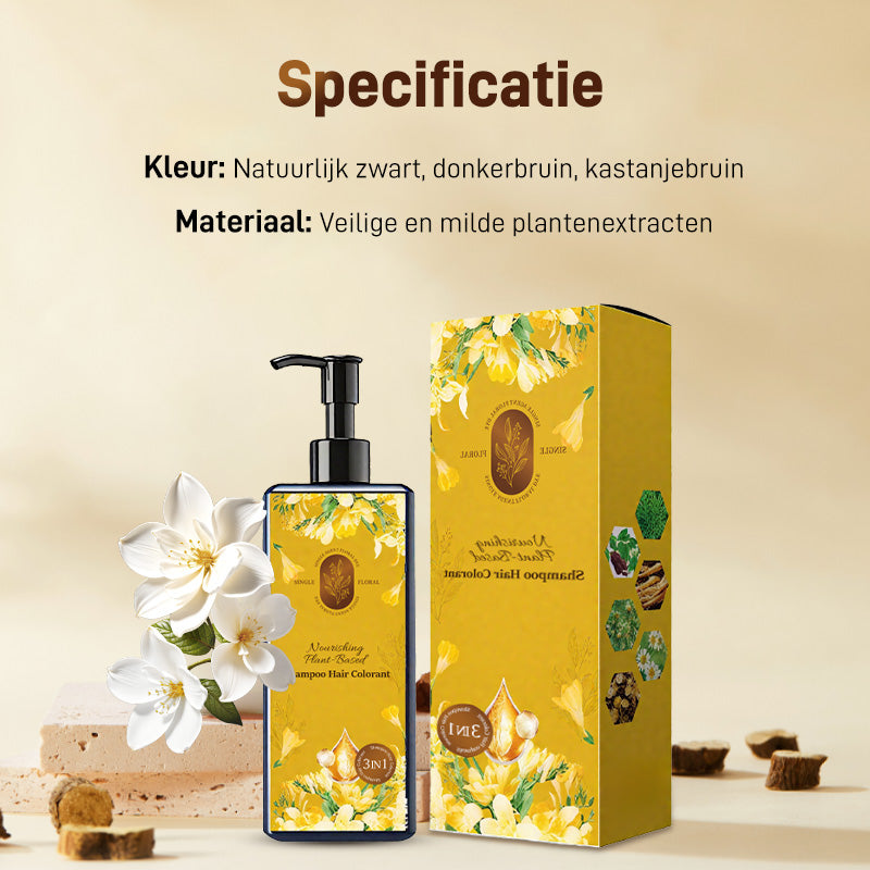 🔥Tijdelijke korting van 50%🌿Puur natuurlijk plantenextract💥Verzorgende plantaardige haarverf