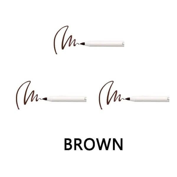 Sneldrogende. langdurige. waterdichte en zweetbestendige eyeliner
