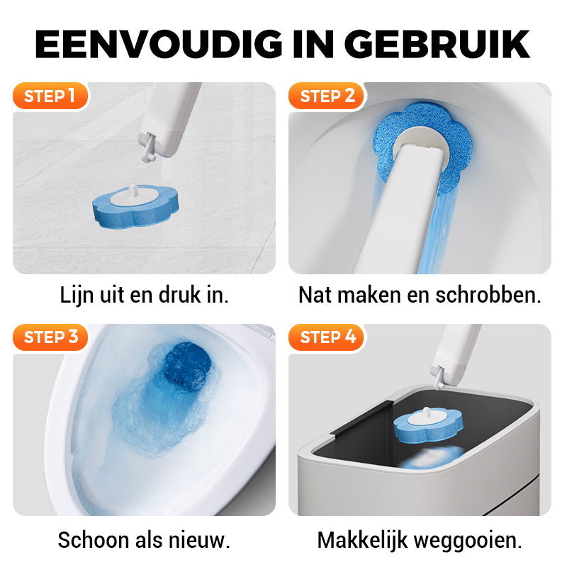 Hete verkoop🎉Toiletborstels met reinigingsmiddel