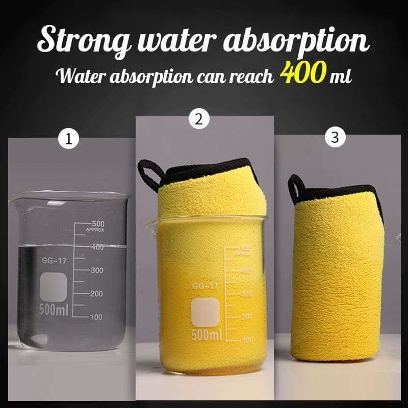 ✨ Beperkte aanbieding ✨-Dubbelzijdige absorberende microvezelhanddoek