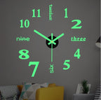 Ponsvrije DIY moderne wandklok