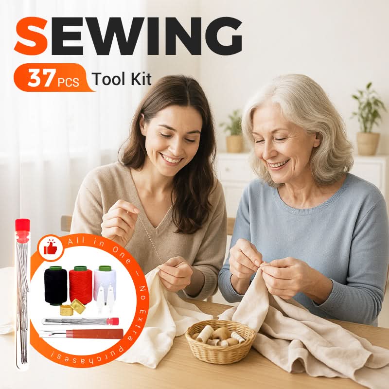🔥 37-delige naaigereedschapsset – Nu 50% KORTING! Alles wat je nodig hebt voor naaien. handig en compleet!