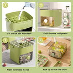☀️Summer Hot Sale 50% Off🧊Portable Ice Maker with Lid and Storage Box