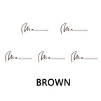 Sneldrogende. langdurige. waterdichte en zweetbestendige eyeliner