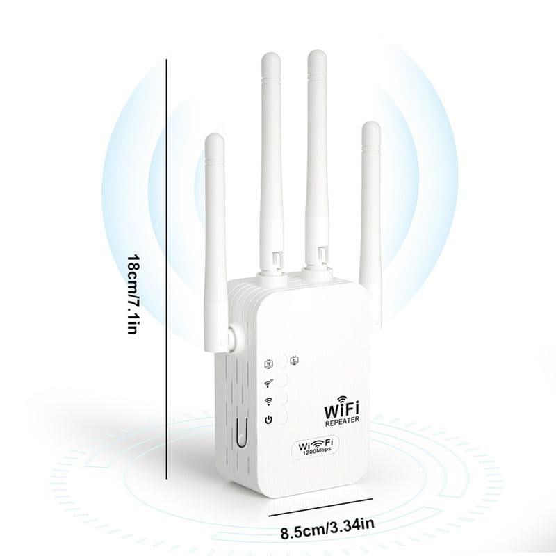 🔥 Hot Sale : 50% korting! WiFi-versterker 2026 – 1200 Mbps. dual-band. dekt 930 m² & 50 apparaten 📶🎄