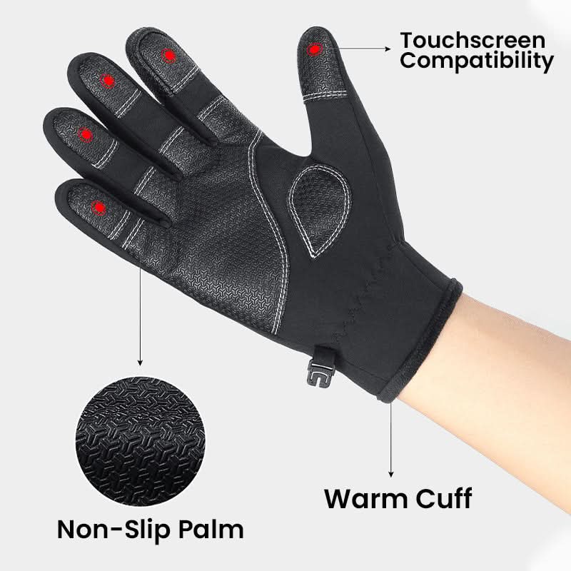 ❄️Heren Outdoor Waterdichte Touchscreen Warme Handschoenen