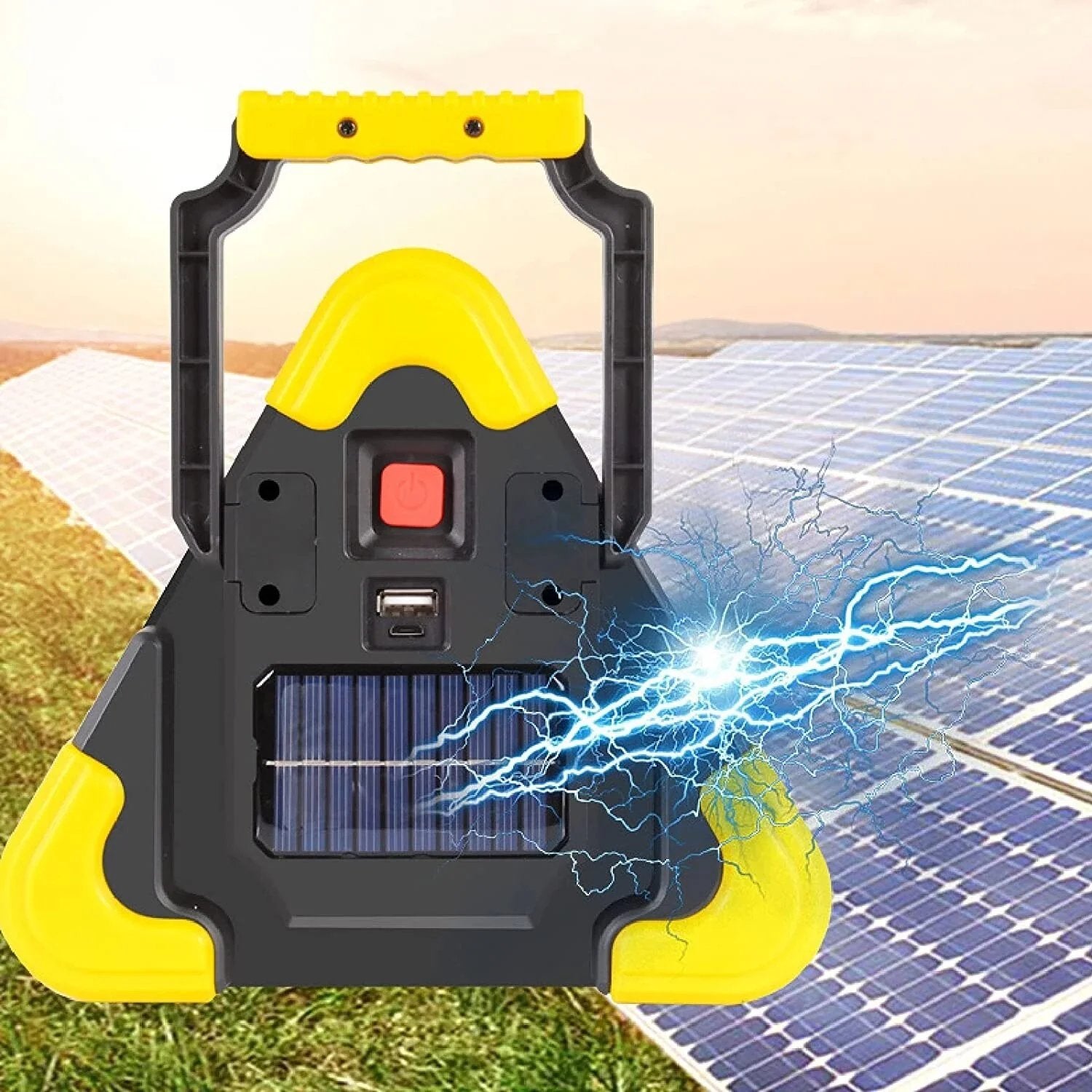 🔥2026 Nieuw binnen🔥 3-in-1 Solar Nooddriehoek Waarschuwingslicht aan de Wegkant