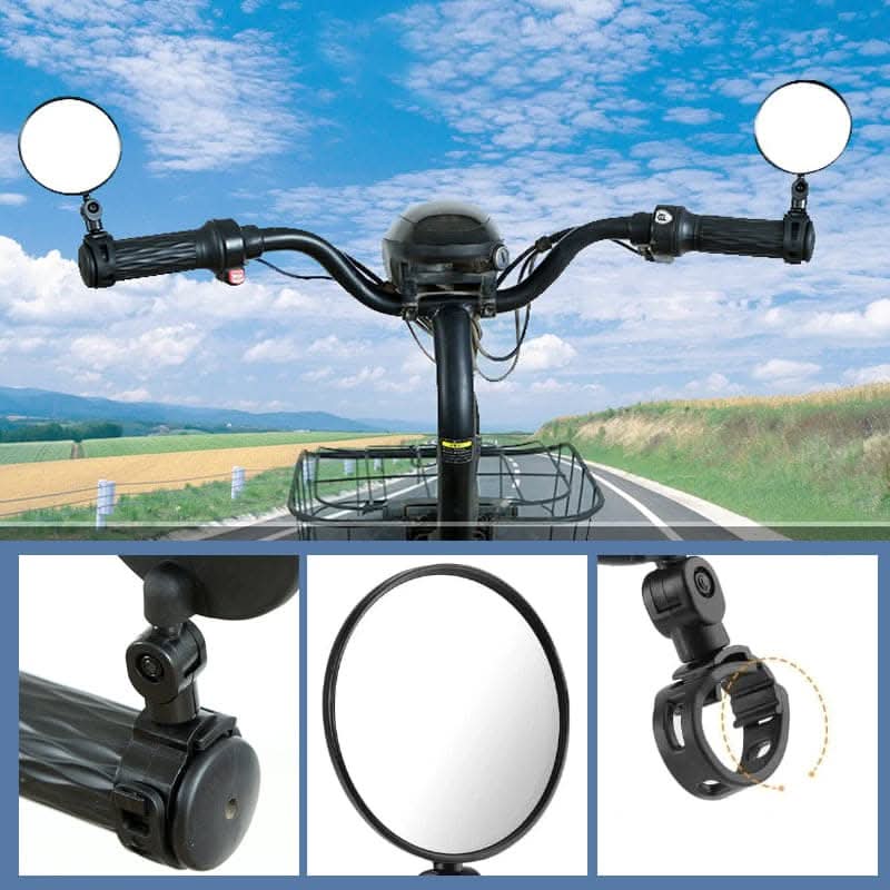 🚴Koop 1 krijg 1 gratis🚴Rearview Mirror™ | Veilige 360° achteruitkijkspiegel voor fietsers en bromfietsers