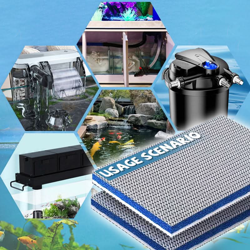🎉Verkoop van de week 🎉Professioneel 8D hoge dichtheid aquarium filterschuim🐠