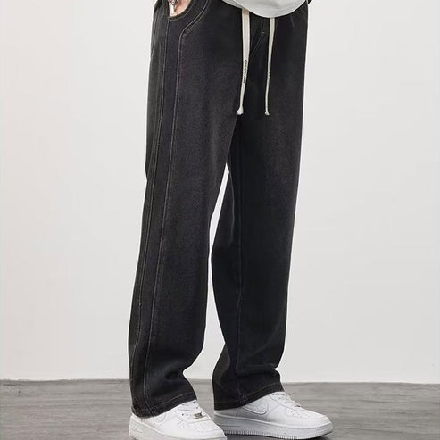 🔈 50% KORTING | Heren Losse Rechte Jeans – Relaxed Fit. Tijdloze Look & Dagelijks Comfort 👖