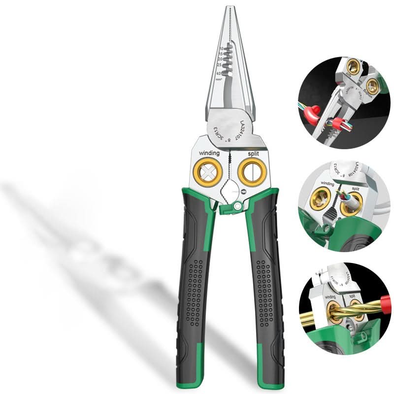 🎉 Nieuwjaarsuitverkoop - 50% korting! 🎆 8-in-1 Multifunctionele Draadstripper Schaar