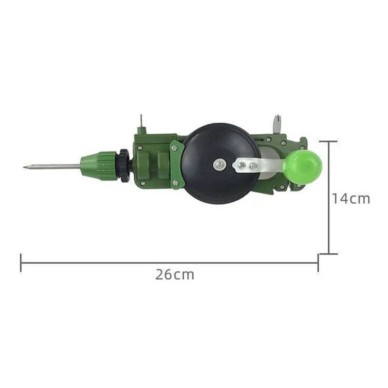 Multi-functional Glass Cutter with Drilling & Knife Sharpener