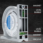 Multifunctionele sterke magnetische horizontale hoek meter