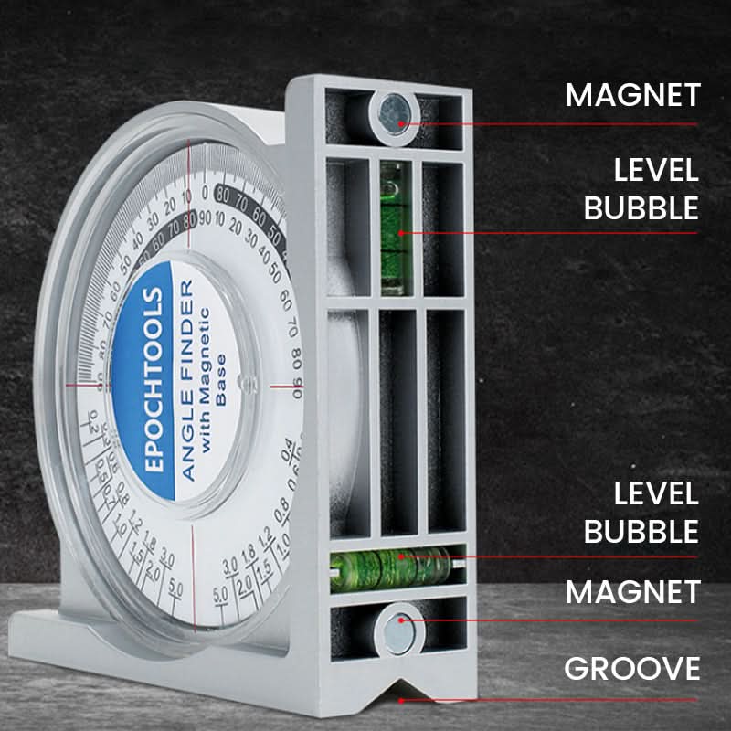 Multifunctionele sterke magnetische horizontale hoek meter