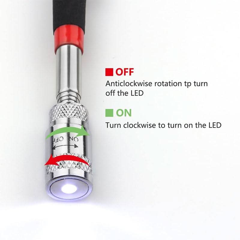 LED intrekbare magnetische pickup (50% KORTING)