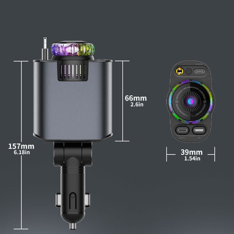 5-in-1 Oplader & Aromadiffuser & Sterrenhemelprojector