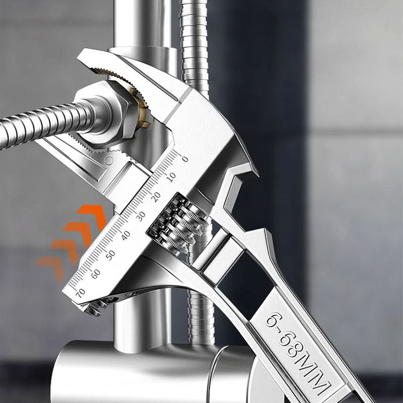 ⏳Begrenzte Zeit 50% Rabatt💥Reversibler Spülenschlüssel mit 6-68mm Maulöffnung