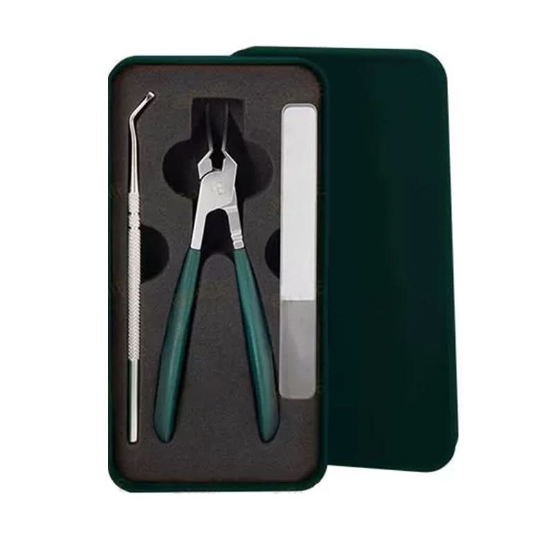 Anti-splash schuine rand nagelklem 3-delige set
