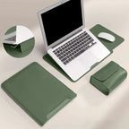 Laptophoes met standaard en muismat