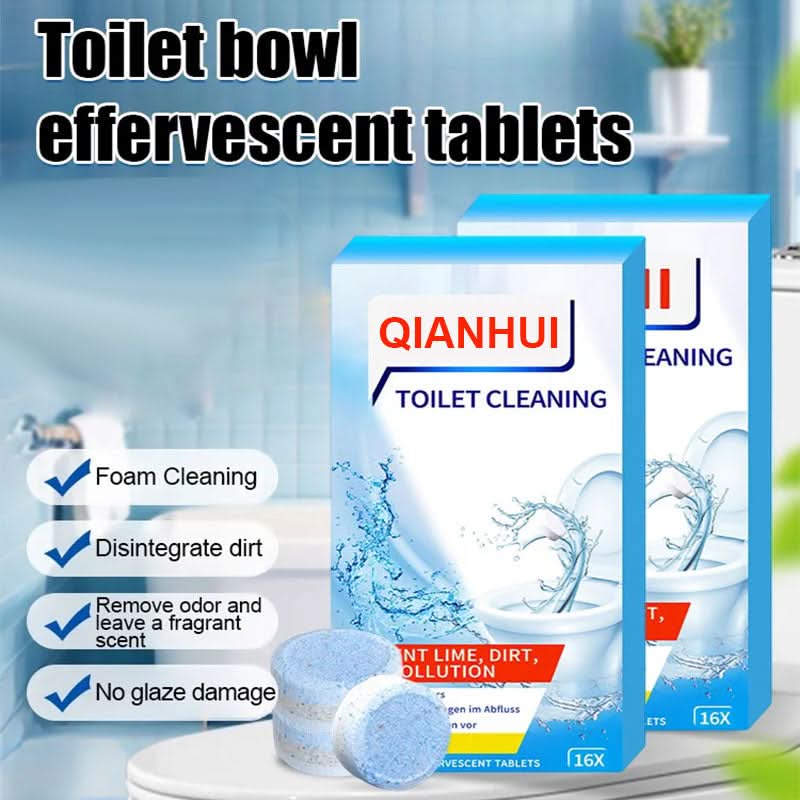 🔥Koop er 2 en krijg er 1 gratis🔥Lemonengeur toiletreinigingstabletten