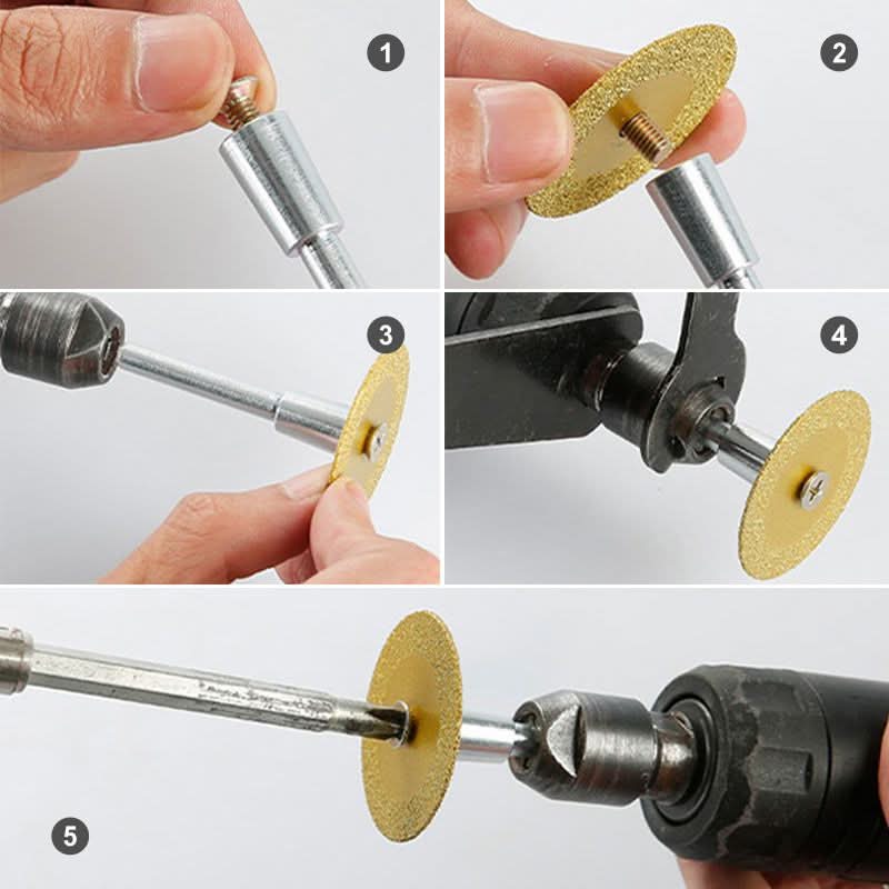 Pousbo® Mini Diamond Cutting Saw Disc