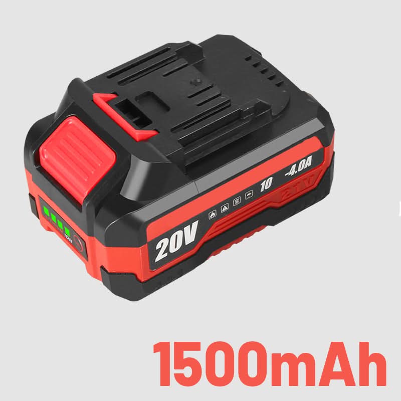 20V lithium-ionbatterij met hoge capaciteit. oplaadbaar voor snoerloos elektrisch gereed