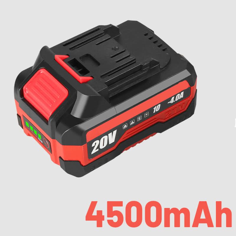 20V lithium-ionbatterij met hoge capaciteit. oplaadbaar voor snoerloos elektrisch gereed