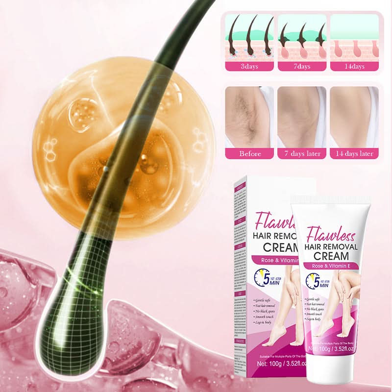 🌸Flawless & Zachte Ontharingscrème👙Benodigdheden voor het bikiniseizoen