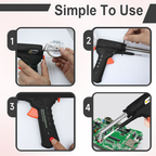 Efficiënte handzame soldeerpistool set
