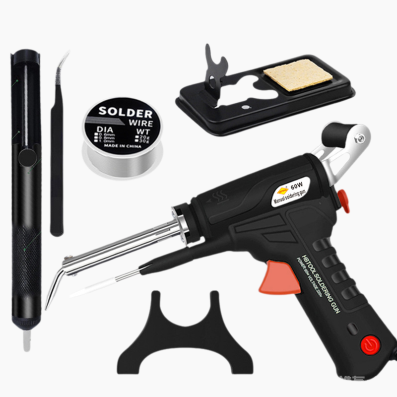 Efficiënte handzame soldeerpistool set