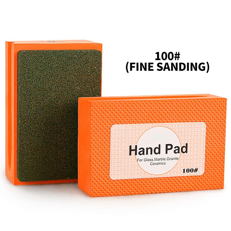 Veelzijdige hand schuur- en polijst spons pad van siliciumcarbide