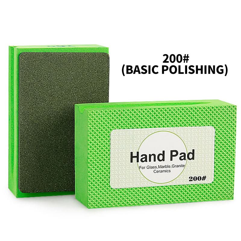 Veelzijdige hand schuur- en polijst spons pad van siliciumcarbide