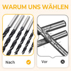 Multifunctionele duurzame spiraalboorset