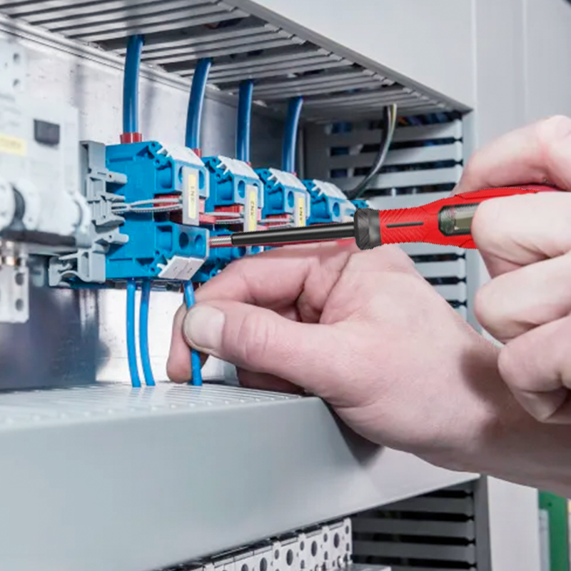 🔧2-in-1 krachtige magnetische platte kruiskopschroevendraaier met hoog koppel