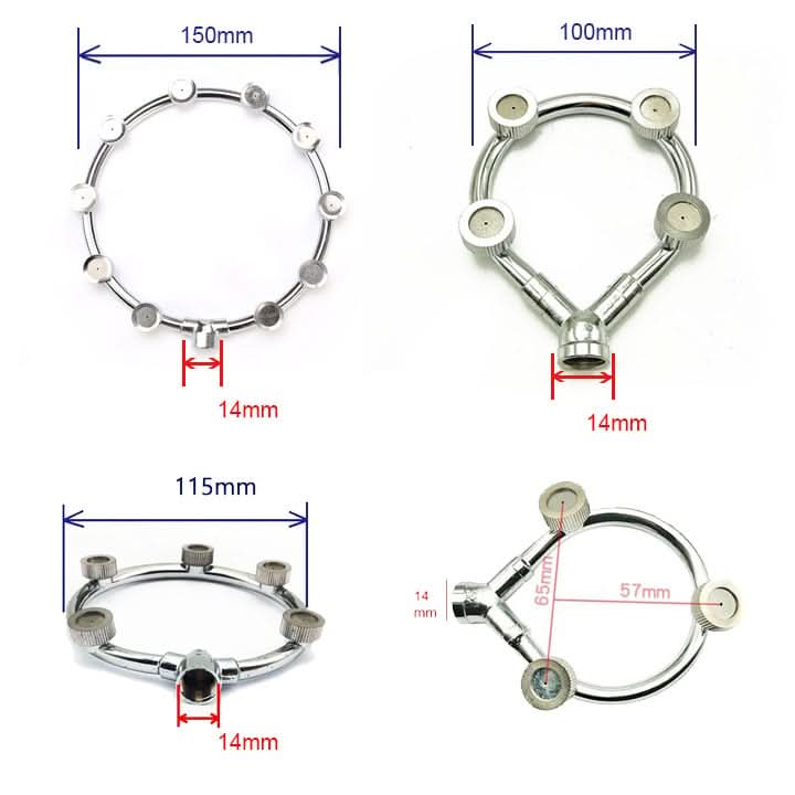 🎁 Multifunctionele ringvormige mondstuk-tuinbenodigdheden