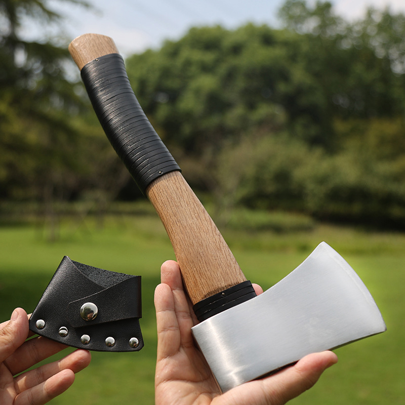 Durable Hatchet with Wood Handle👍