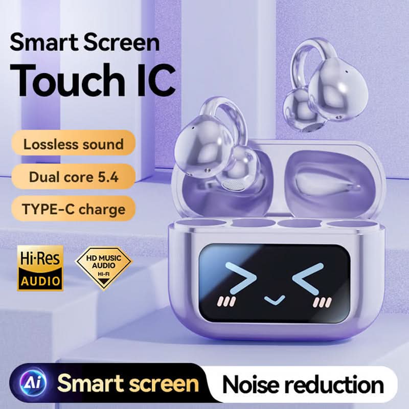🎧Bluetooth Clip On Oortelefoons - Draadloze Vrijheid Muziek On-the-Go Stijlvol en Handig