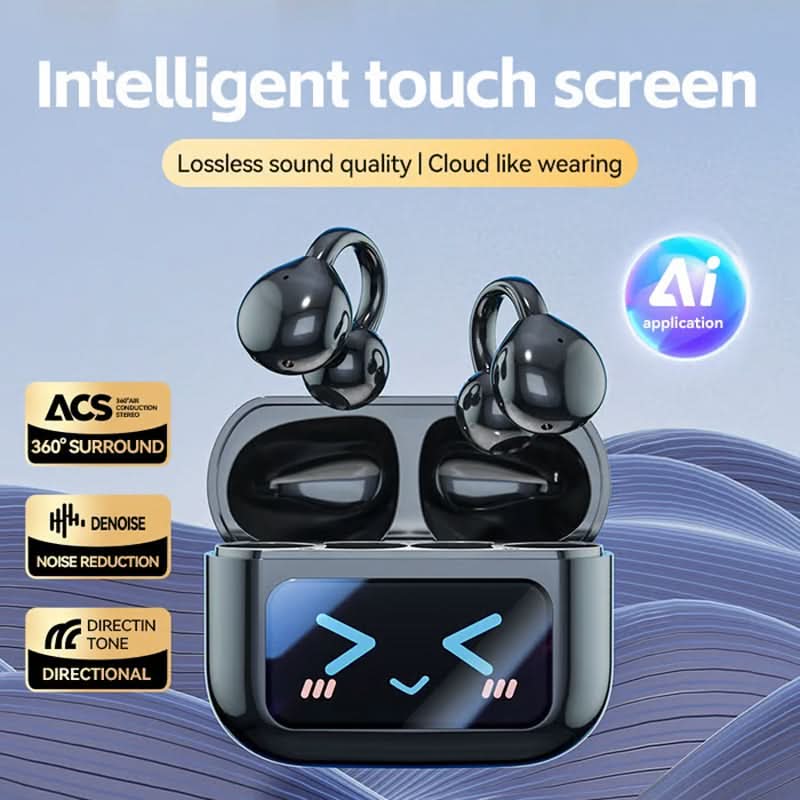 🎧Bluetooth Clip On Oortelefoons - Draadloze Vrijheid Muziek On-the-Go Stijlvol en Handig