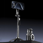 4-in-1 Magnetische Selfiestick met Statief - 360° Draaibaar & Afstandsbediening